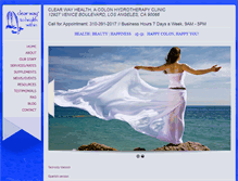 Tablet Screenshot of clearwayhealth.com